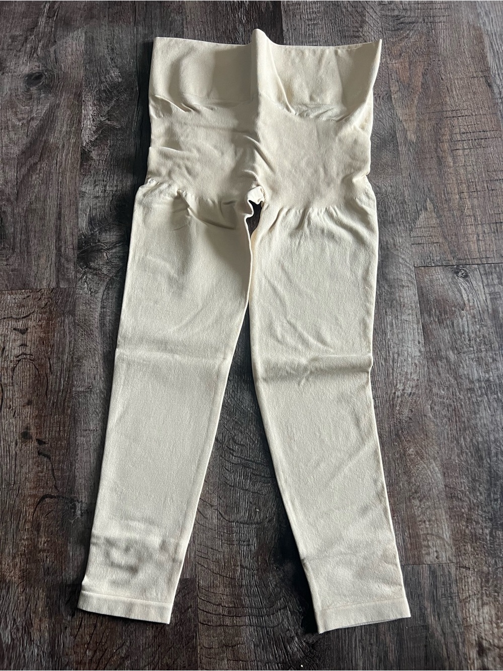 High-Waist Cream low control shapeware
